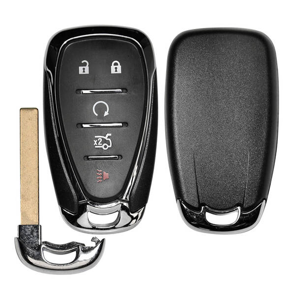 Replacement Key Fob Shell Case For 2007-2010 Chevy Suburban (Black, No Programming Needed)