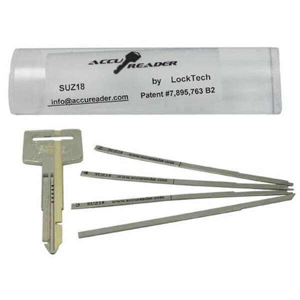 Suzuki Motorcycles SUZ12 / SUZ18 Keyways From AccuReader