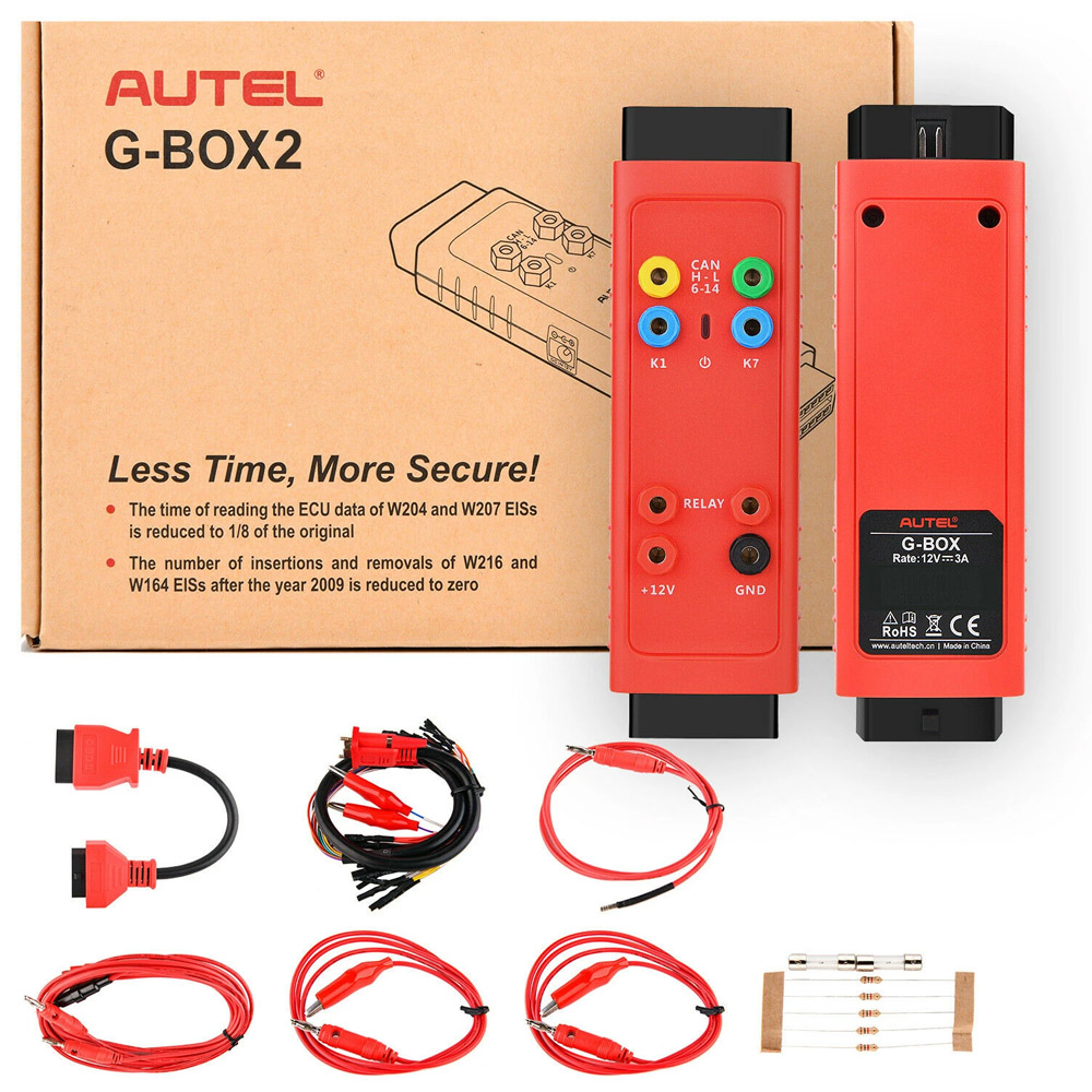 AUTEL GBOX2. オプションツール　中古品 G-BOX2 Key Programming Adapter for Mercedes & BMW for IM508 / IM608