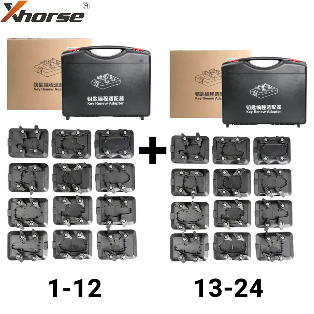 Bundle of Xhorse VVDI Key Tool Renew Adapter Version 1 + 2