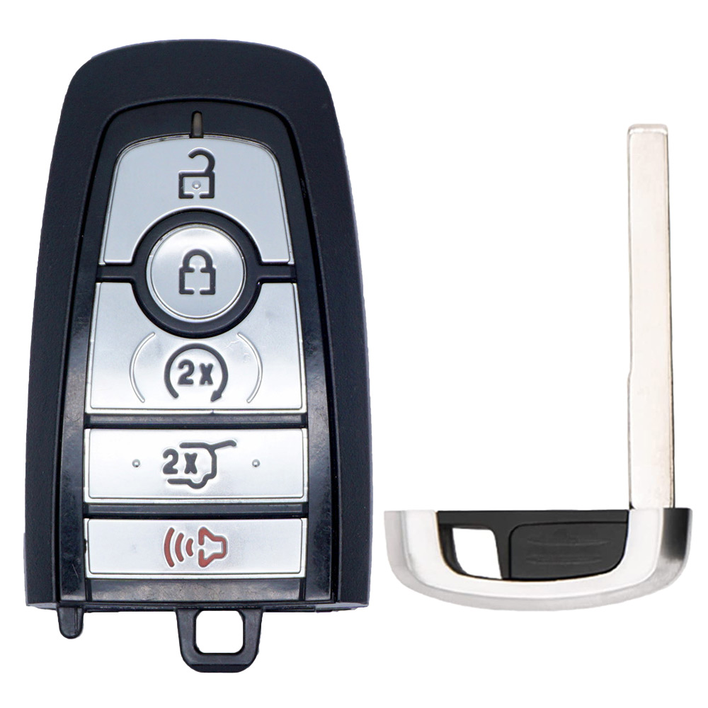 Smart Remote Key for Ford 164-R8198 M3N-A2C93142600 with 5 Button