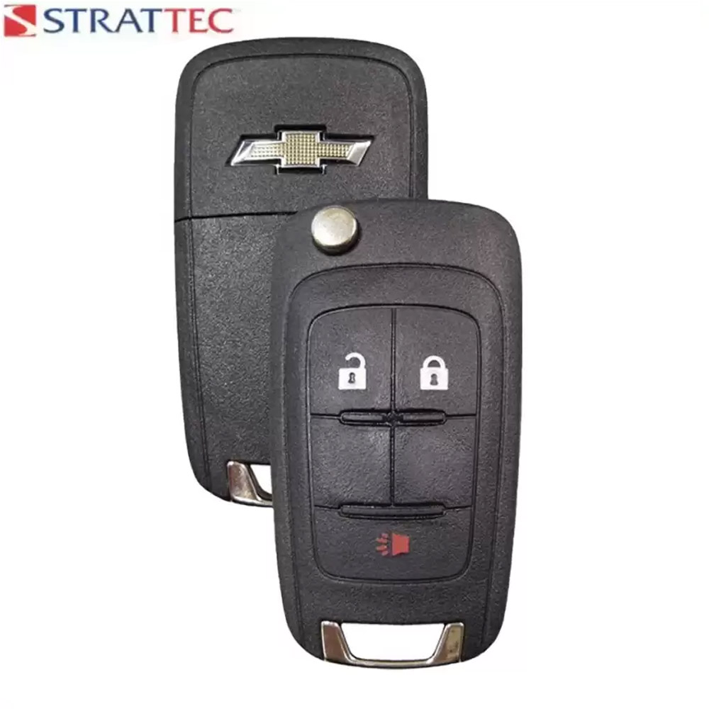 Flip Remote Key Strattec 5913598 for Chevrolet with 3 buttons