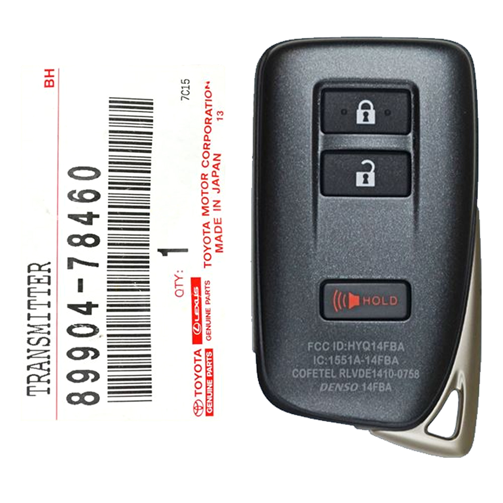 2015-2021 Lexus Smart Key Fob 89904-78460 HYQ14FBA 2110