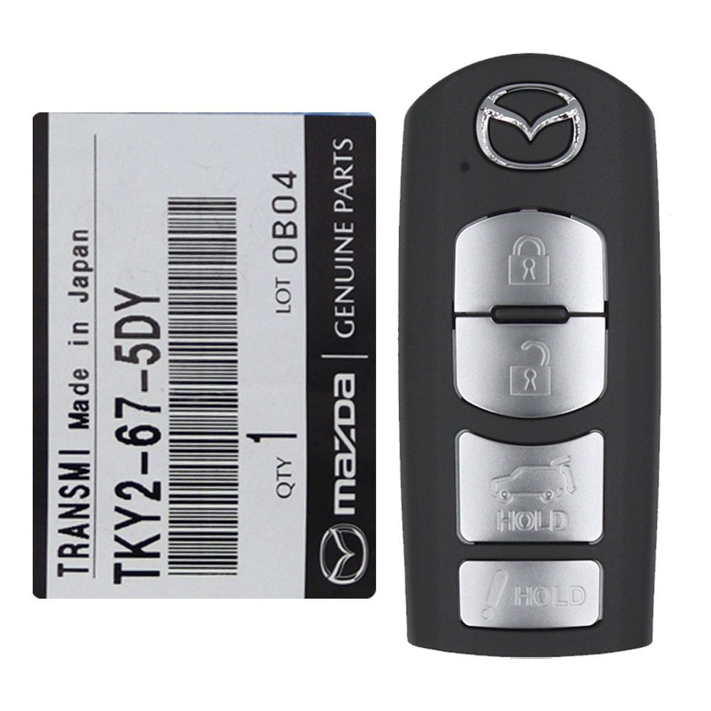 New Mazda CX5 CX9 Oem Factory Smart Proximity Keyless Remote W/ New Duracell Battery 