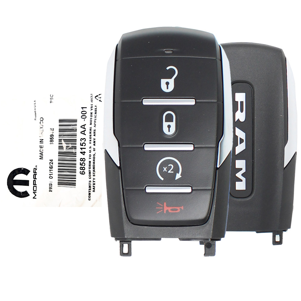 Dodge Ram 1500 Proximity Remote Key 68584153AA OHT-4882056