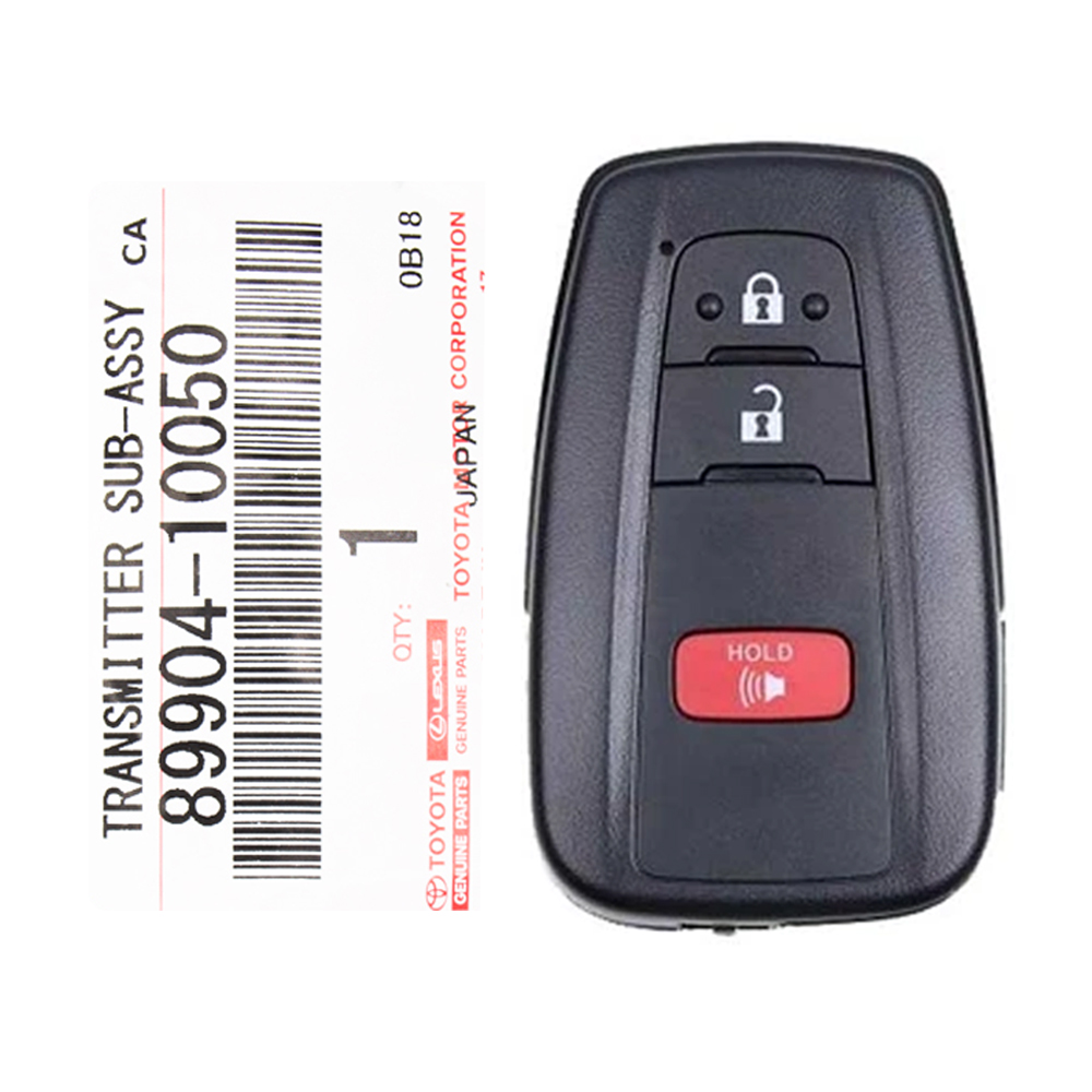2018-21Toyota C-HR Smart Key Fob 3 Buttons 89904-10050 MOZBR1ET