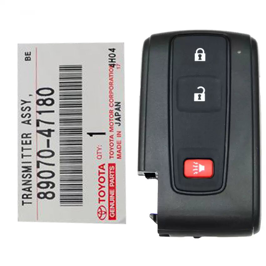 04-09 Toyota Prius Remote Slot Key 89070-47180 MOZB21TG Not