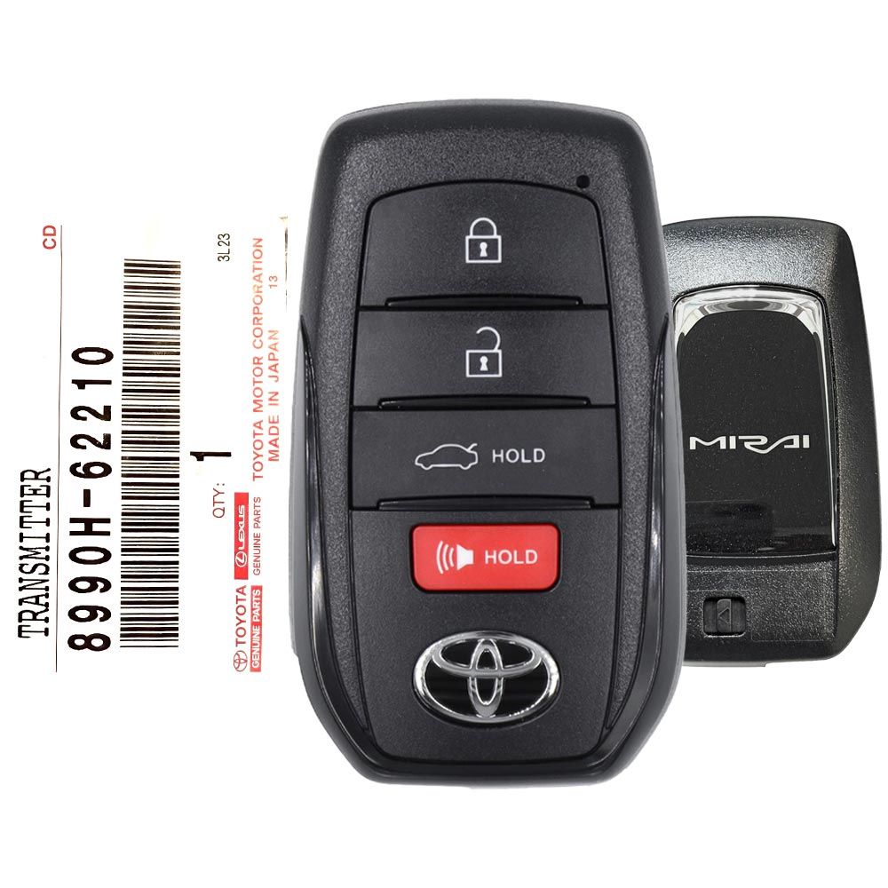 TOYOTA スマートキー トランスミッター 8990H-V1041 Toyota Mirai Proximity Key HYQ14FBX 8990H-62210 4 Button