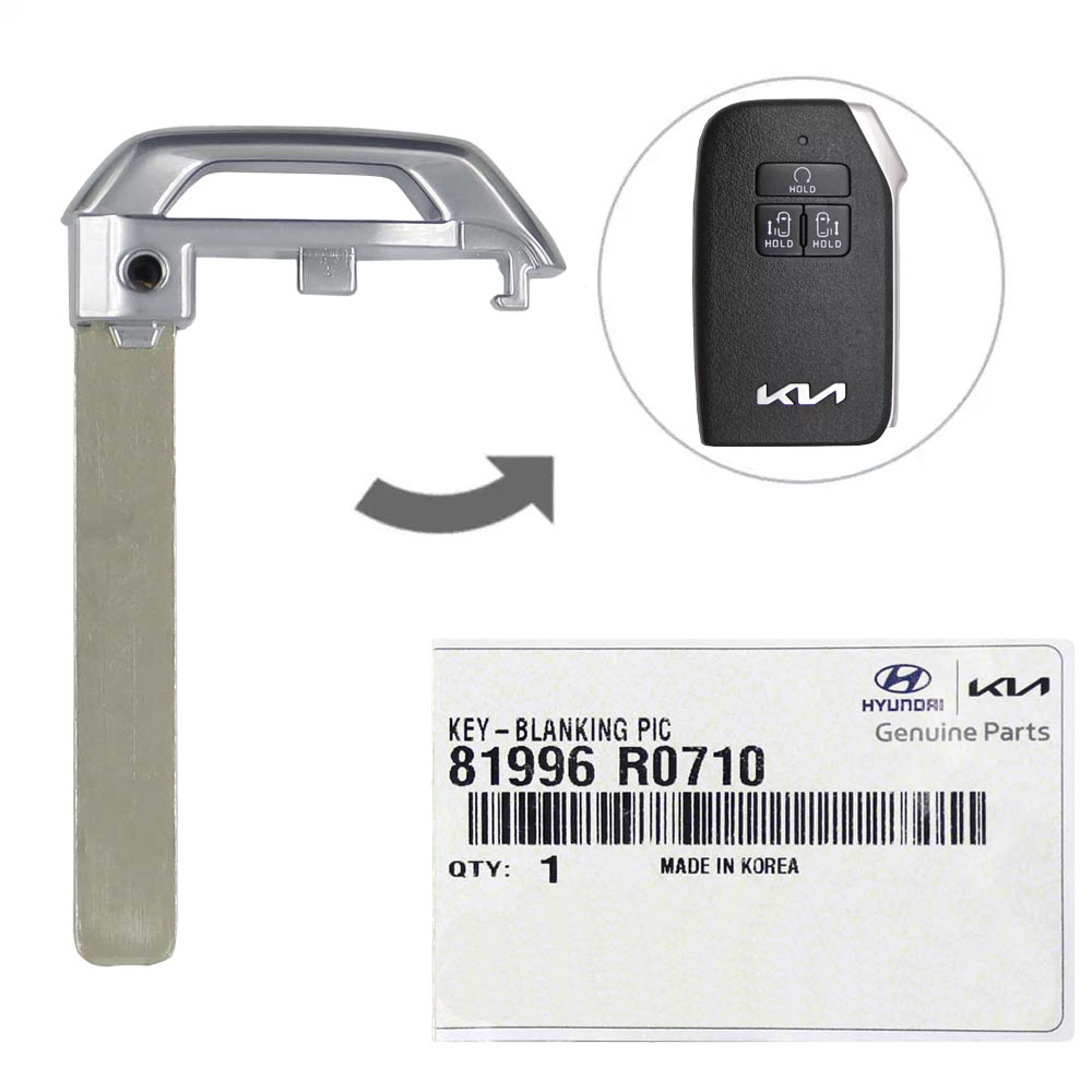 Emergency Insert Key Blade for 2022-2024 KIA Carnival 81996-R0710