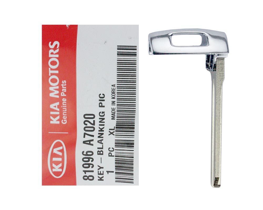 2014-2018 KIA Forte Genuine Emergency Insert Key Blade 81996A7020