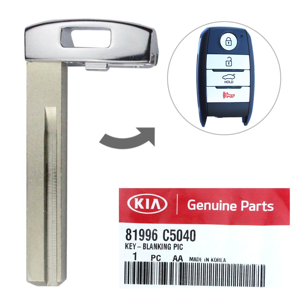 2015-2020 KIA Sorento Genuine Insert key Blade 81996C5040