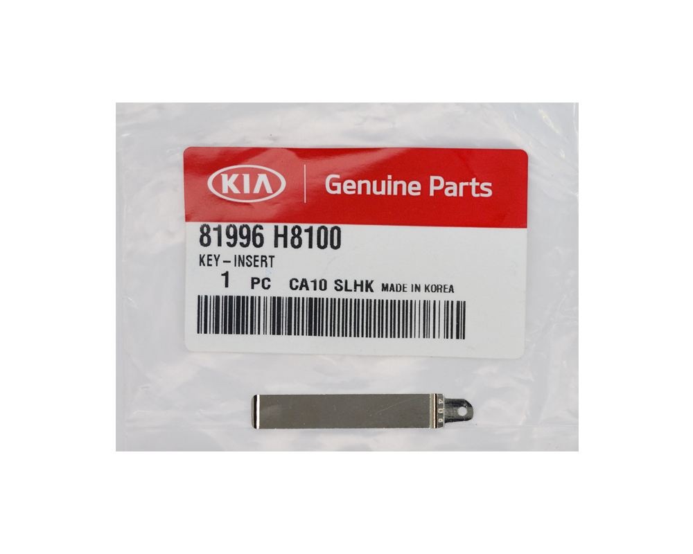 2018-2020 KIA Rio Genuine Flip Remote Key Blade 81996H8100