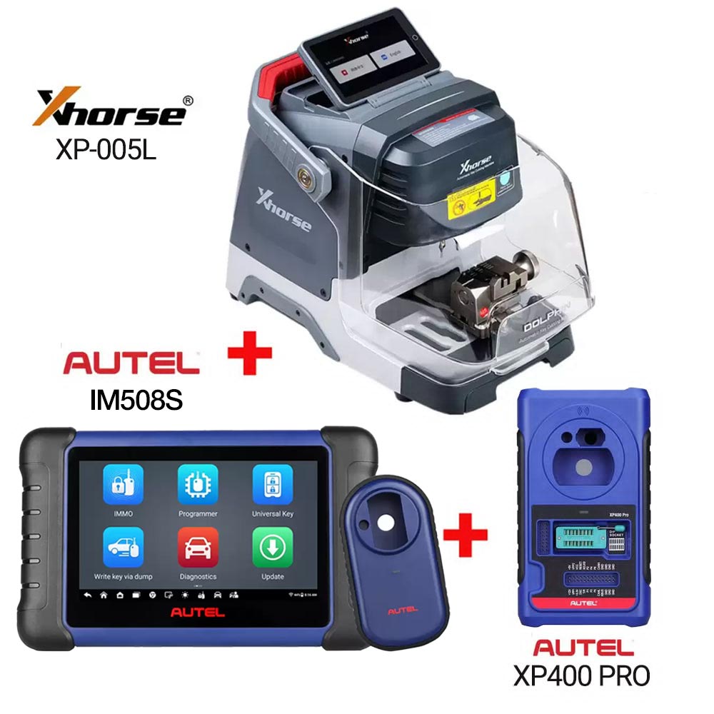Xhorse Dolphin XP-005L + Autel MaxiIM IM508S + MaxiIM XP400 PRO