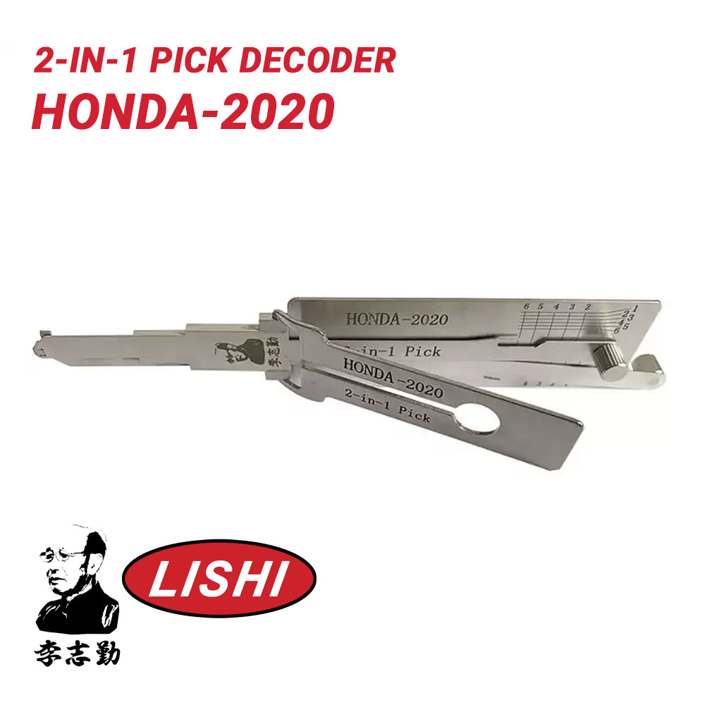 LISHI HONDA-2020 2-in-1 Pick  ホンダ HONDA Original Lishi Honda-2020 for Honda Models 2020-2021 2-in-1 Pick