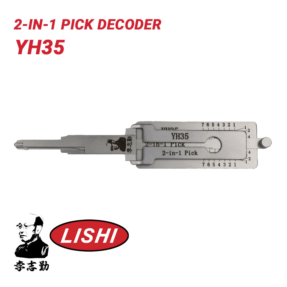 Original Lishi for Yamaha MotorBikes YH35 (REVERSE OF YH35R) Pick