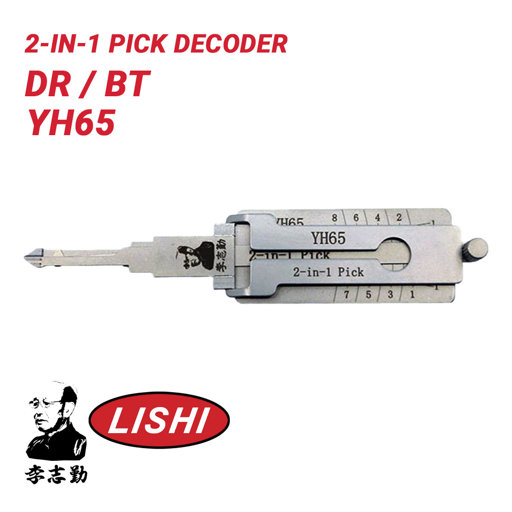 Original Lishi for Yamaha R3 Bikes YH65 Pick Decoder