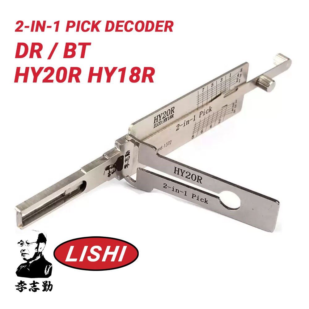 LISHI HYN7R 2 in 1 Car Door Lock Tool for Kia/ Hyundai/ Hyundai USA 
