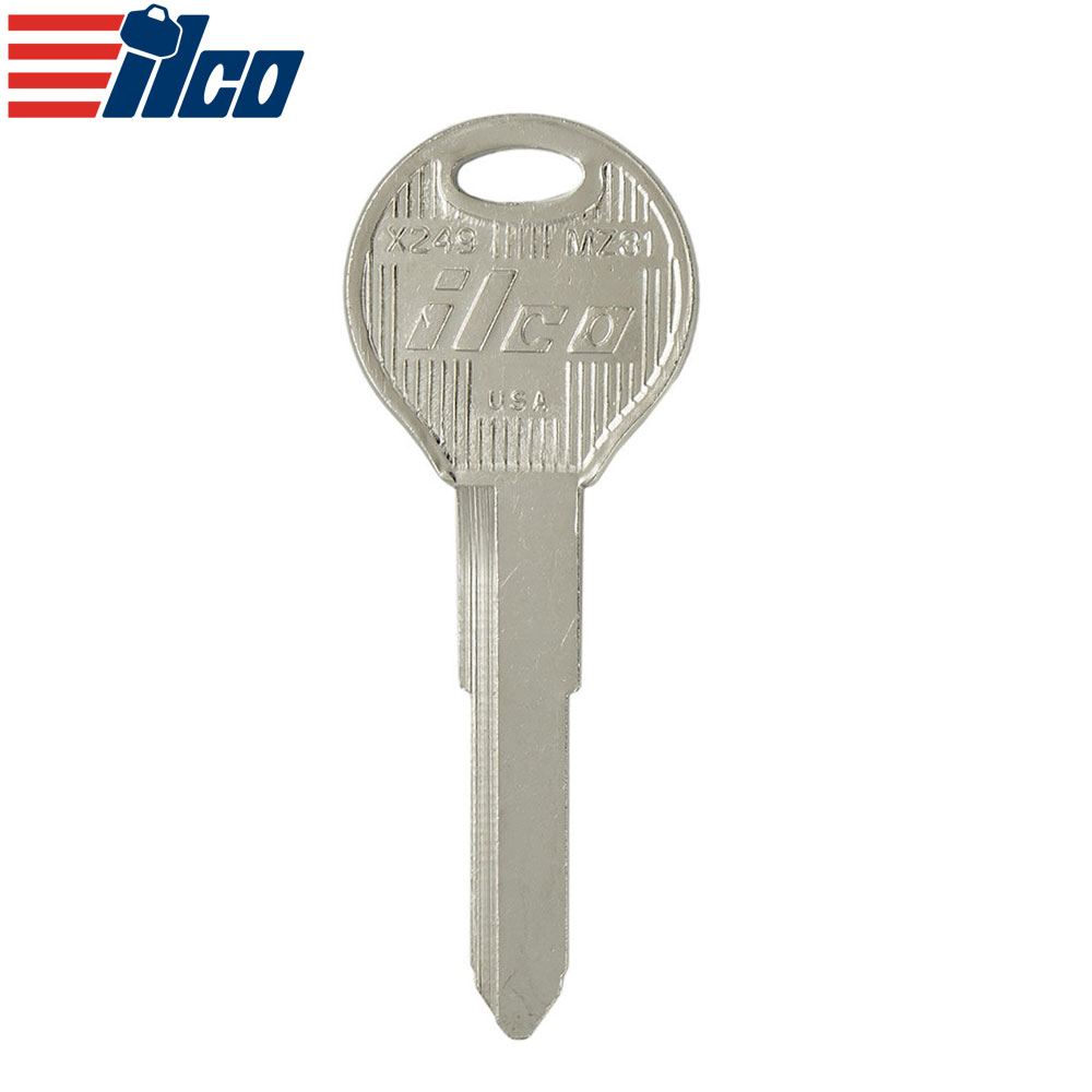 Mazda MZ31 / X249 Mechanical Metal Head Key ILCO