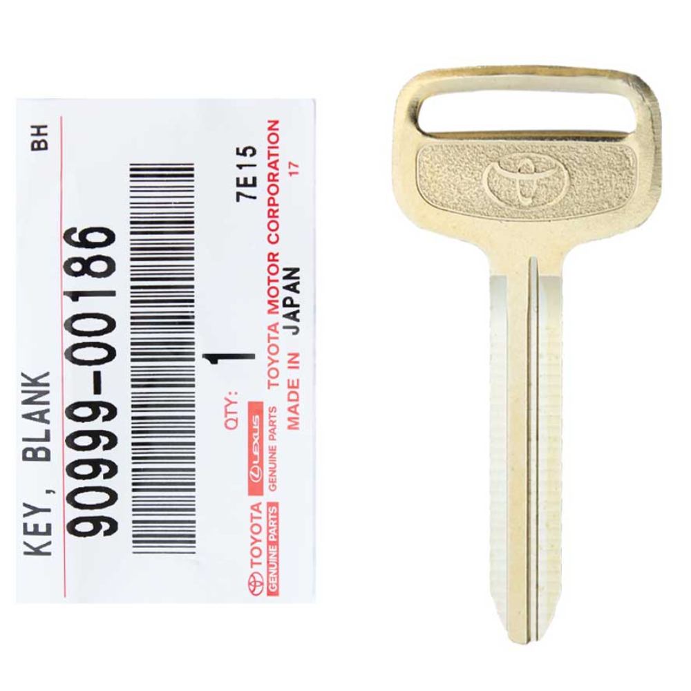 アクセサリー Kee Toyota Genuine OEM Steel Key Blank 90999-00186