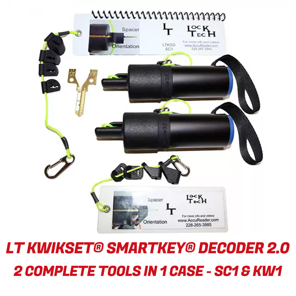 Set Of 2 SmartKey Decoder 2.0 and One SW1 and One SC1 and Case