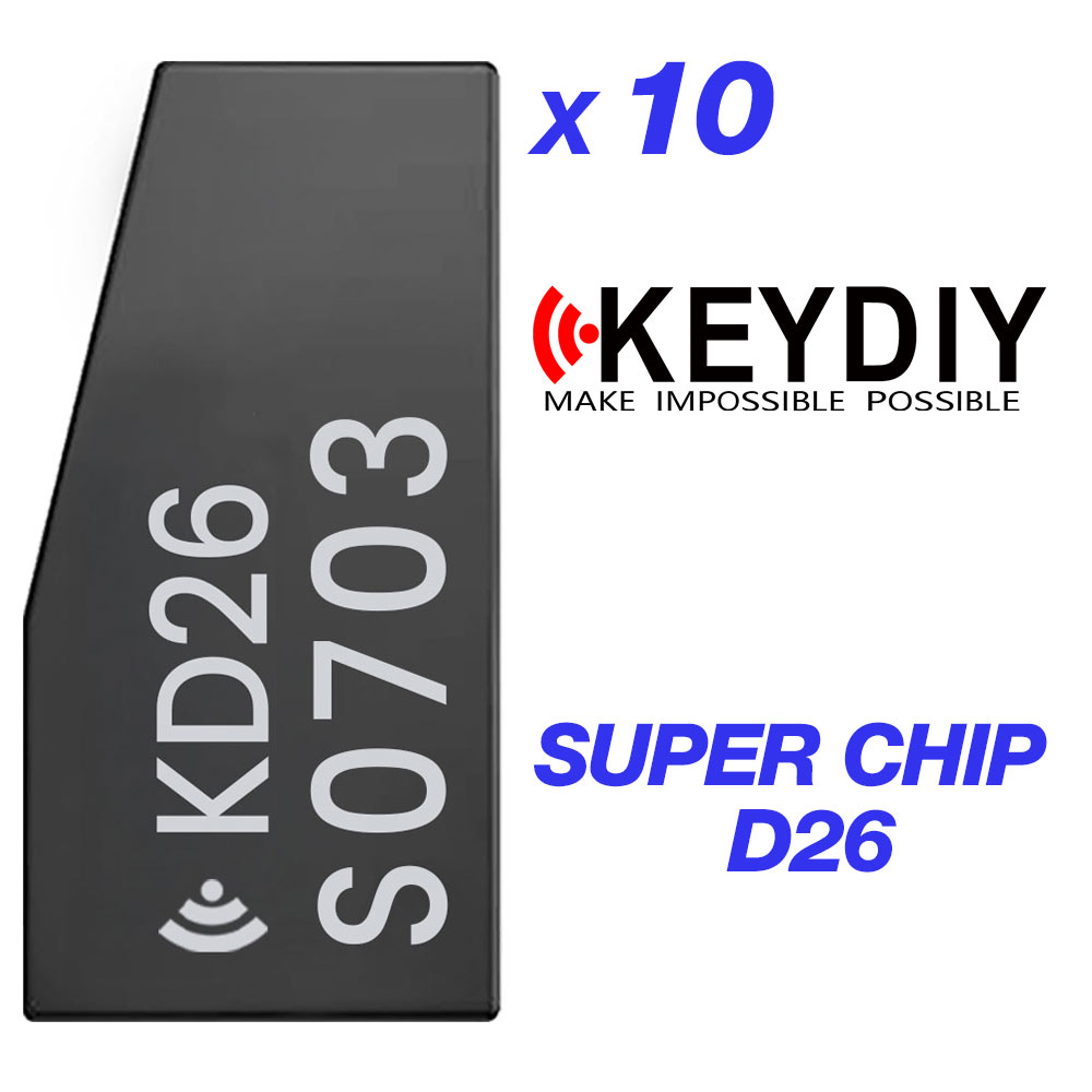 KEYDIY D26 Super Chip 10pcs – Universal Transponder