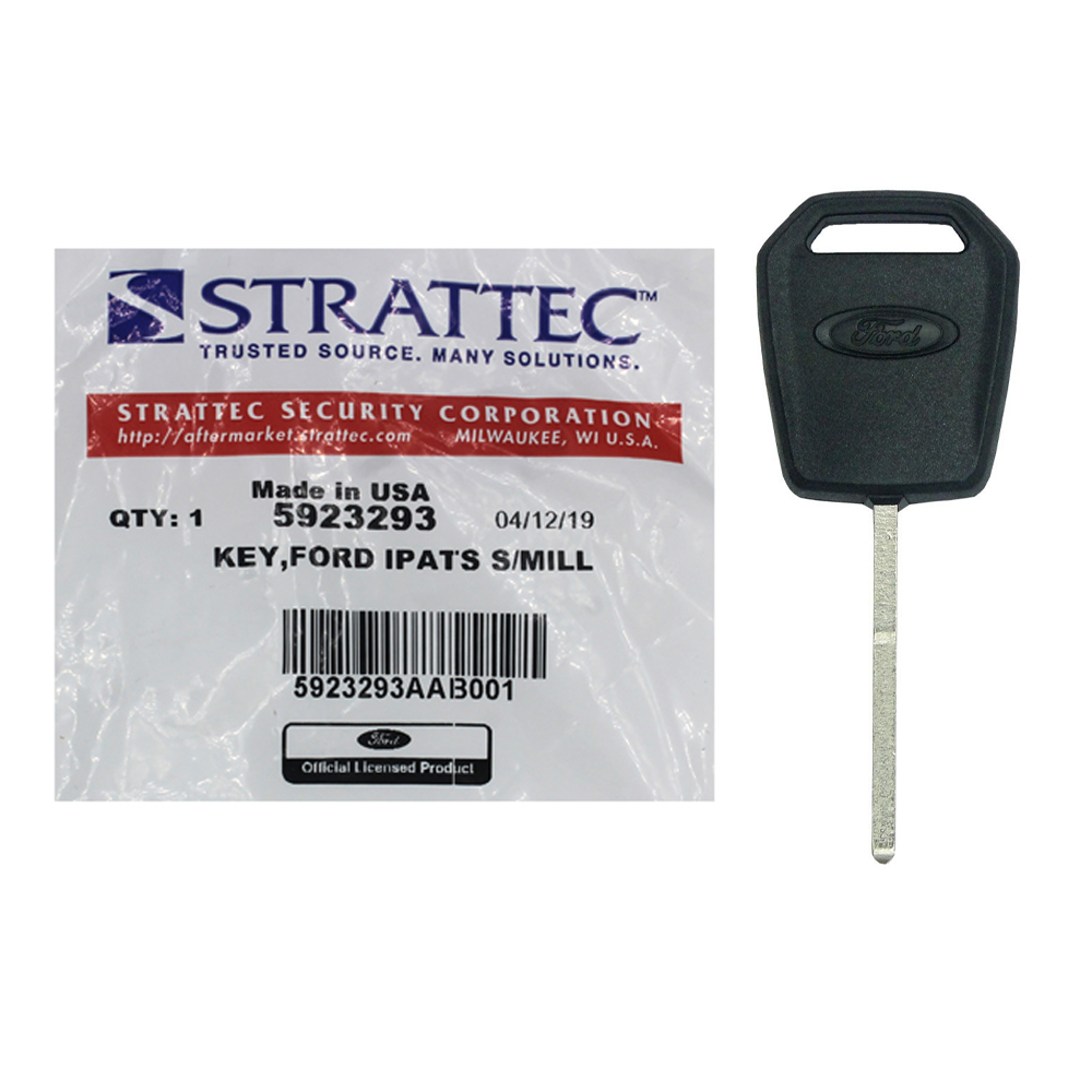 Ford Transponder Key Strattec 5923293 HU101 Chip Philips 46