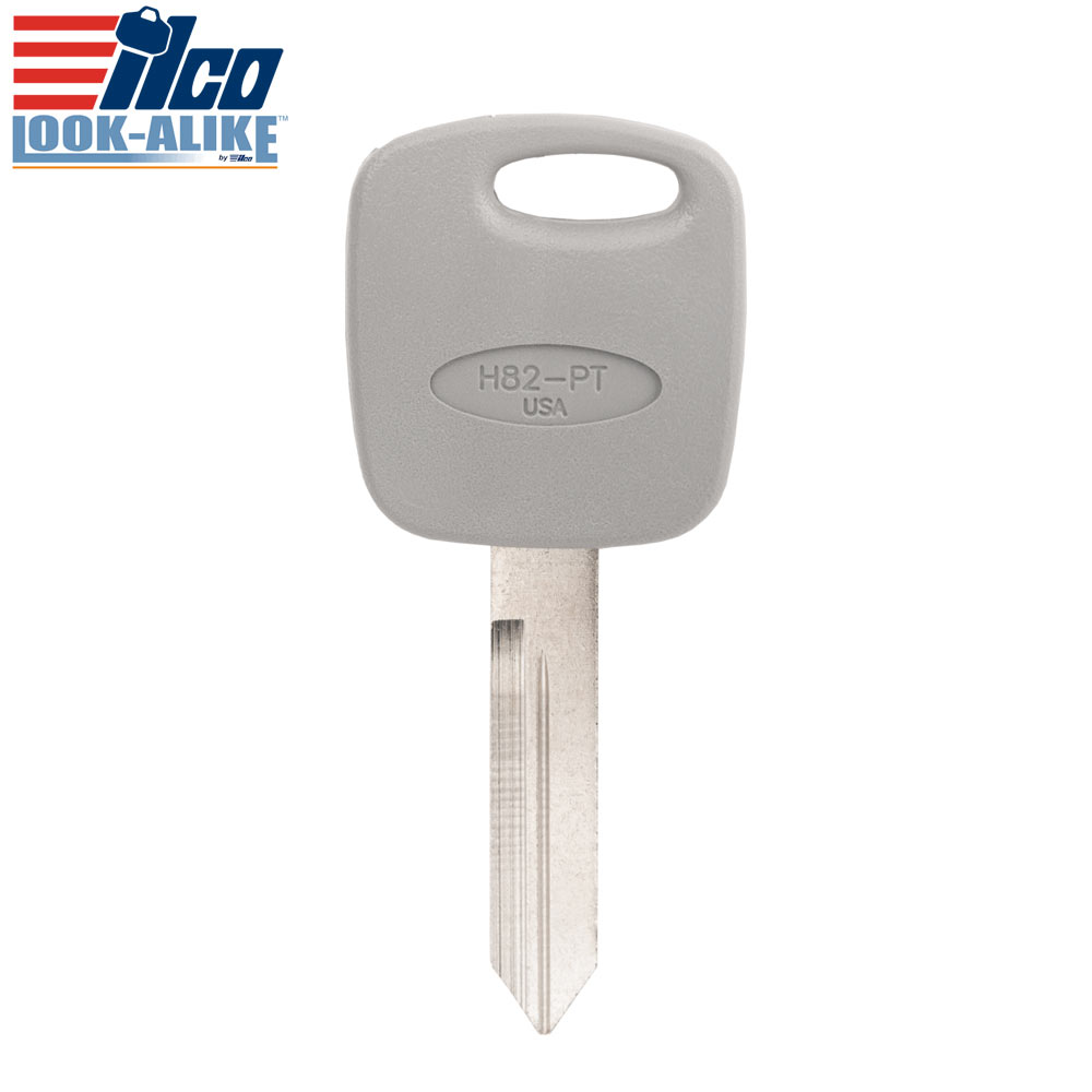 ILCO H82-PT Transponder Key for Ford Lincoln Texas ID 4C Glass Chip