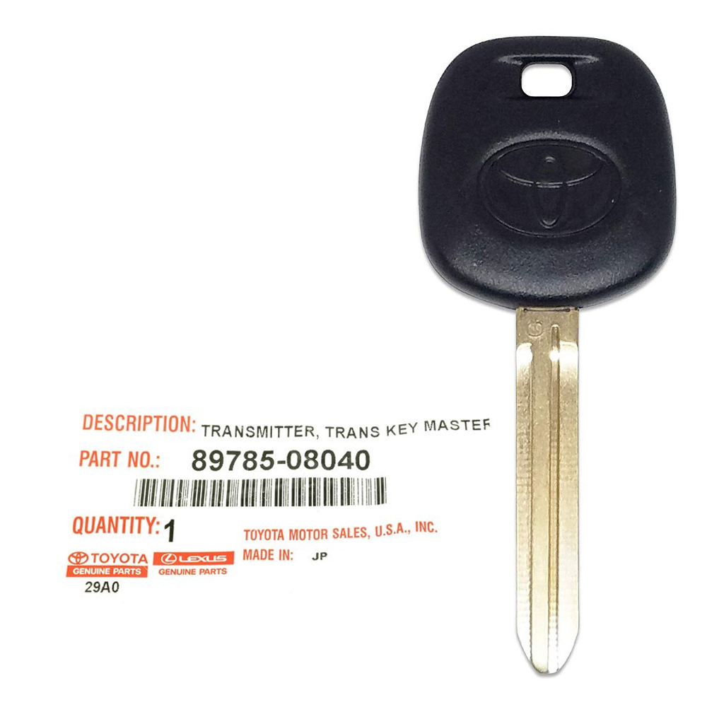 驚きの値段 Transmitter OEM Genuine Toyota Sub 89785-08040 Key 人形