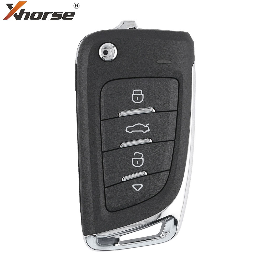 Xhorse XKM800EN Universal Wire Flip Remote Knife Type 4 Button